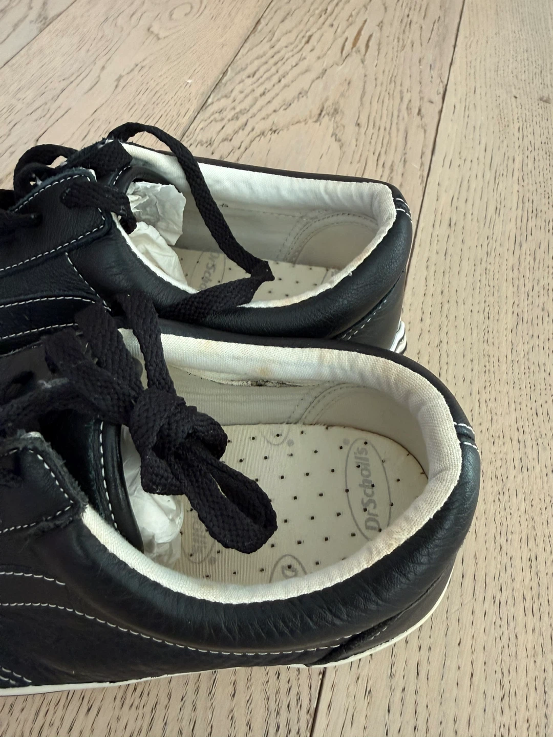 Vans Old Skool Black Leather Sneakers Men's US 11 - photo 3