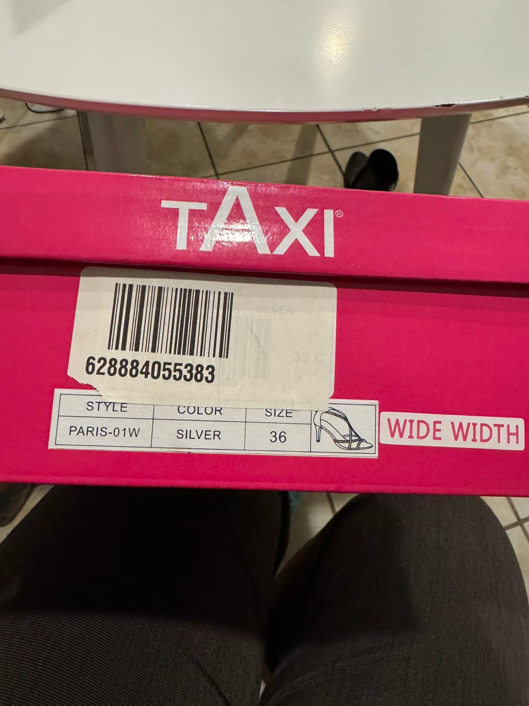 TAXI Women's Silver Heels Size 36 - photo 3