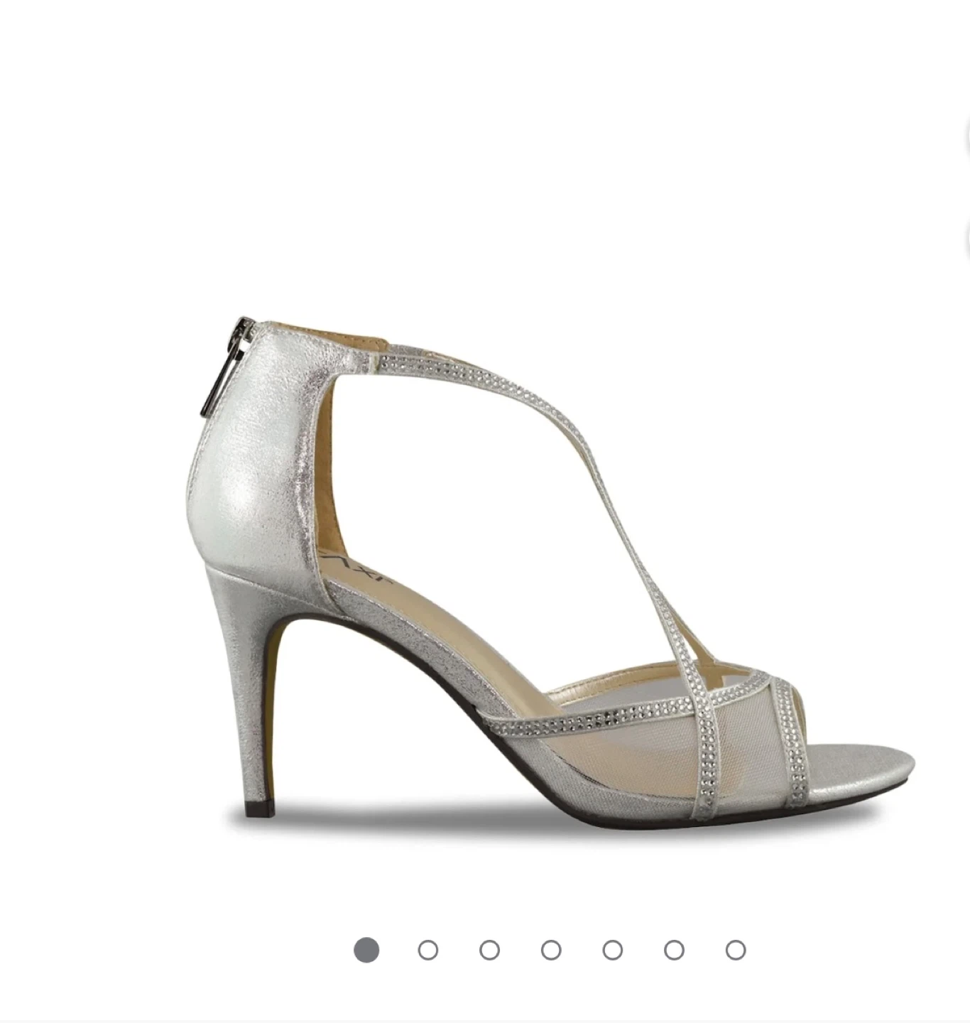 TAXI Women's Silver Heels Size 36