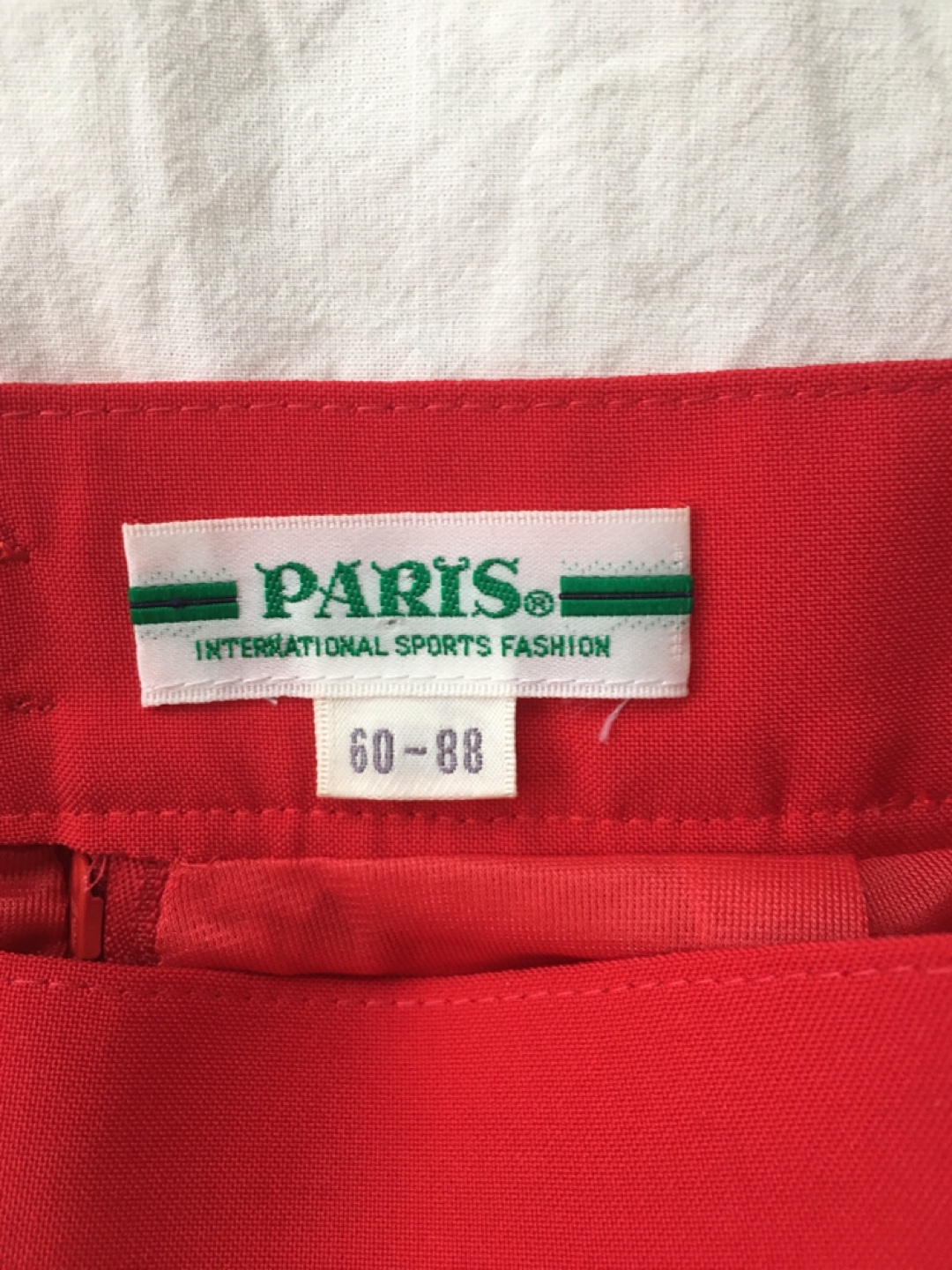 PARIS International Sports Fashion Red Skirt - photo 3