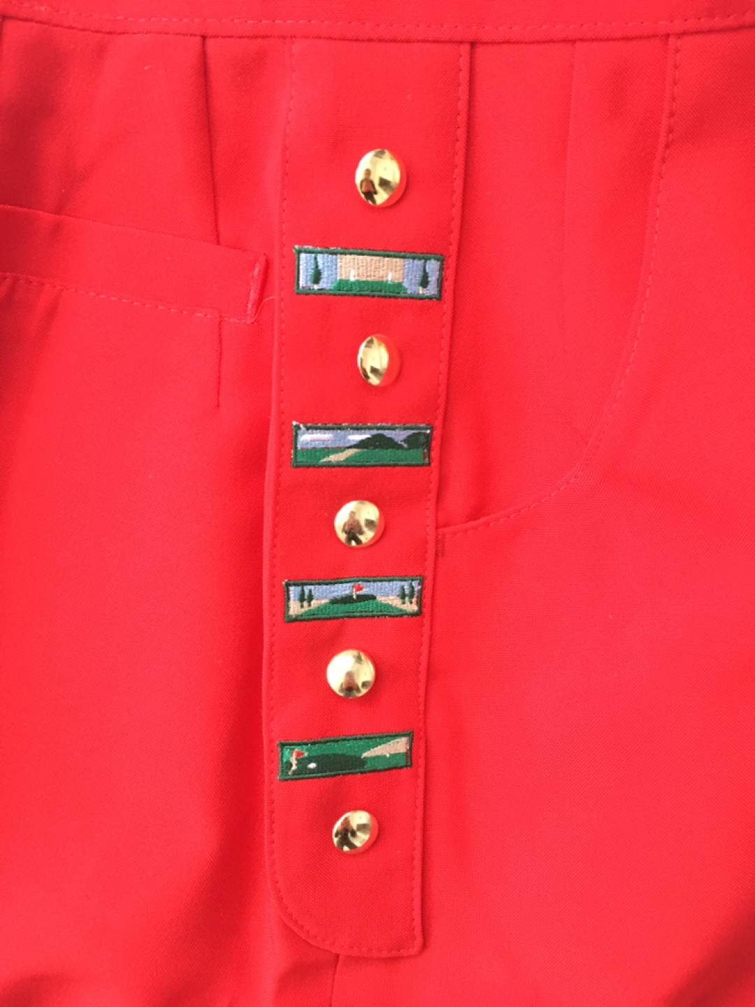 PARIS International Sports Fashion Red Skirt - photo 4