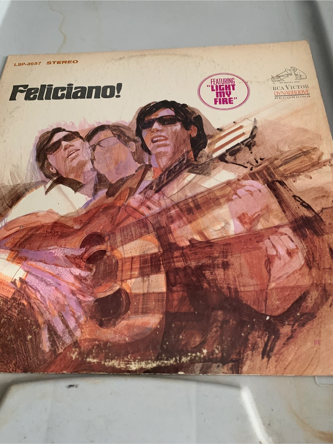 Feliciano! "Light My Fire" Vinyl Record🏆