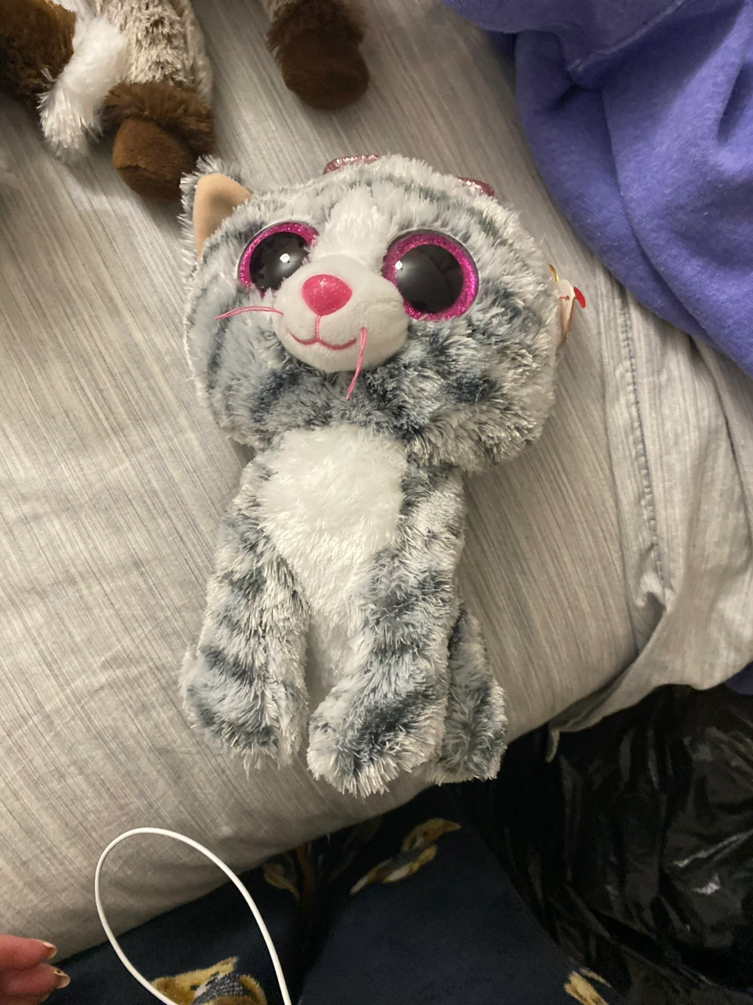 Ty Beanie Boos Kiki Cat Plush Toy