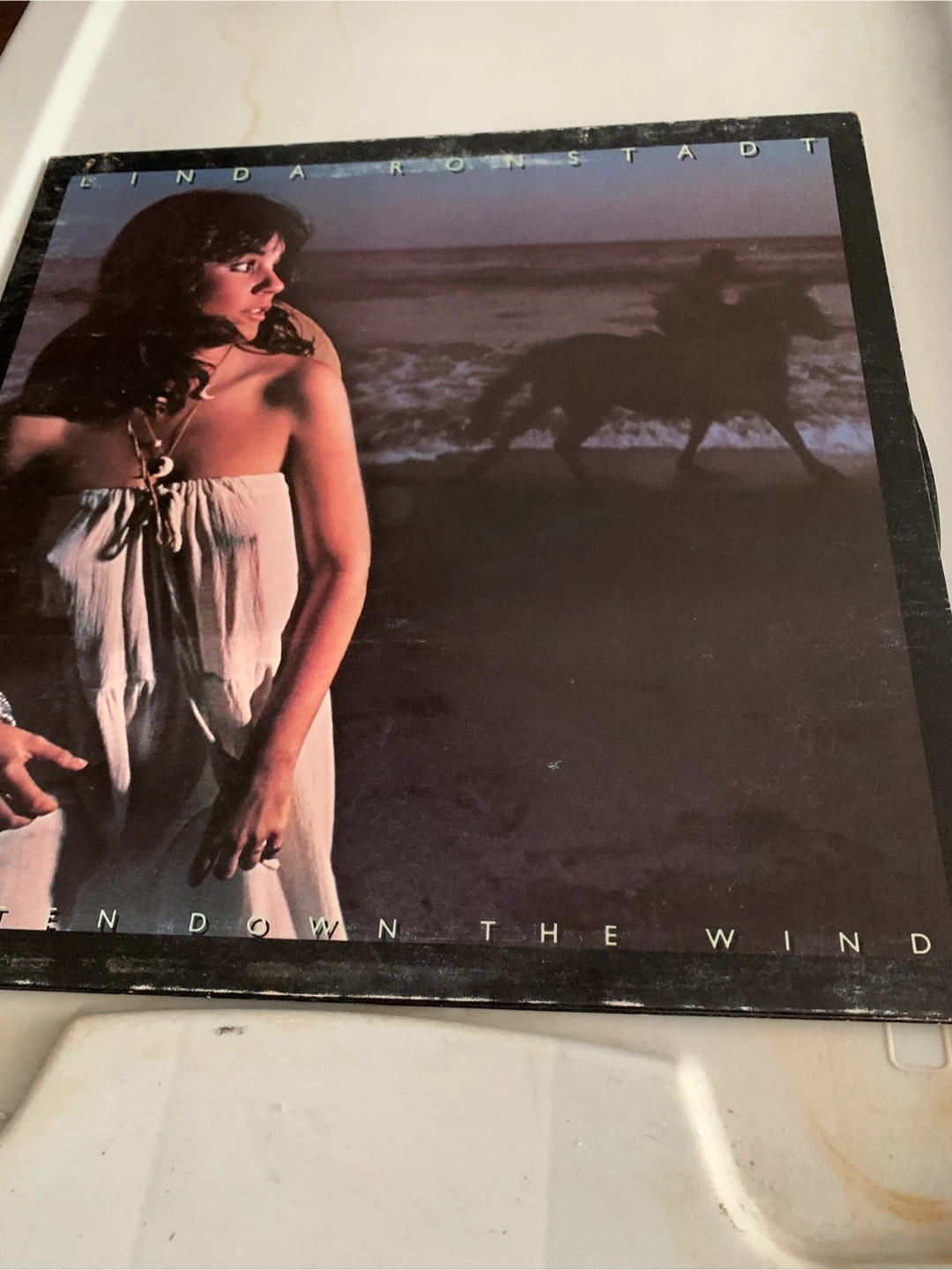 Linda Ronstadt Ten Down the Wind Vinyl Record🏆
