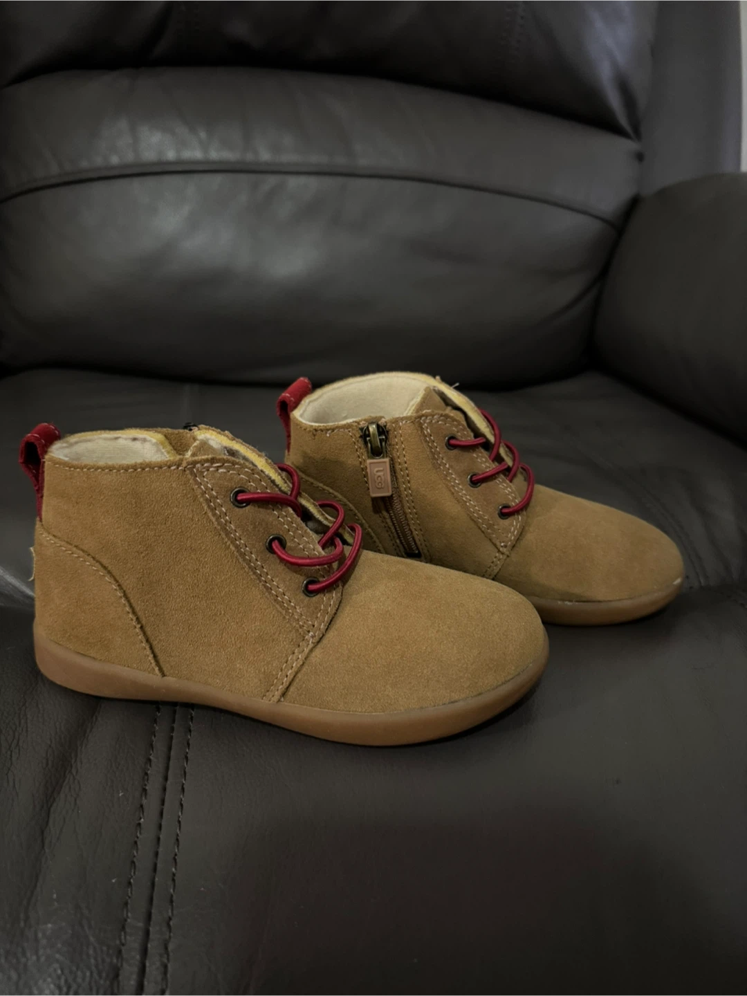 UGG Brown Suede Boots - Toddler Size 11 - photo 4