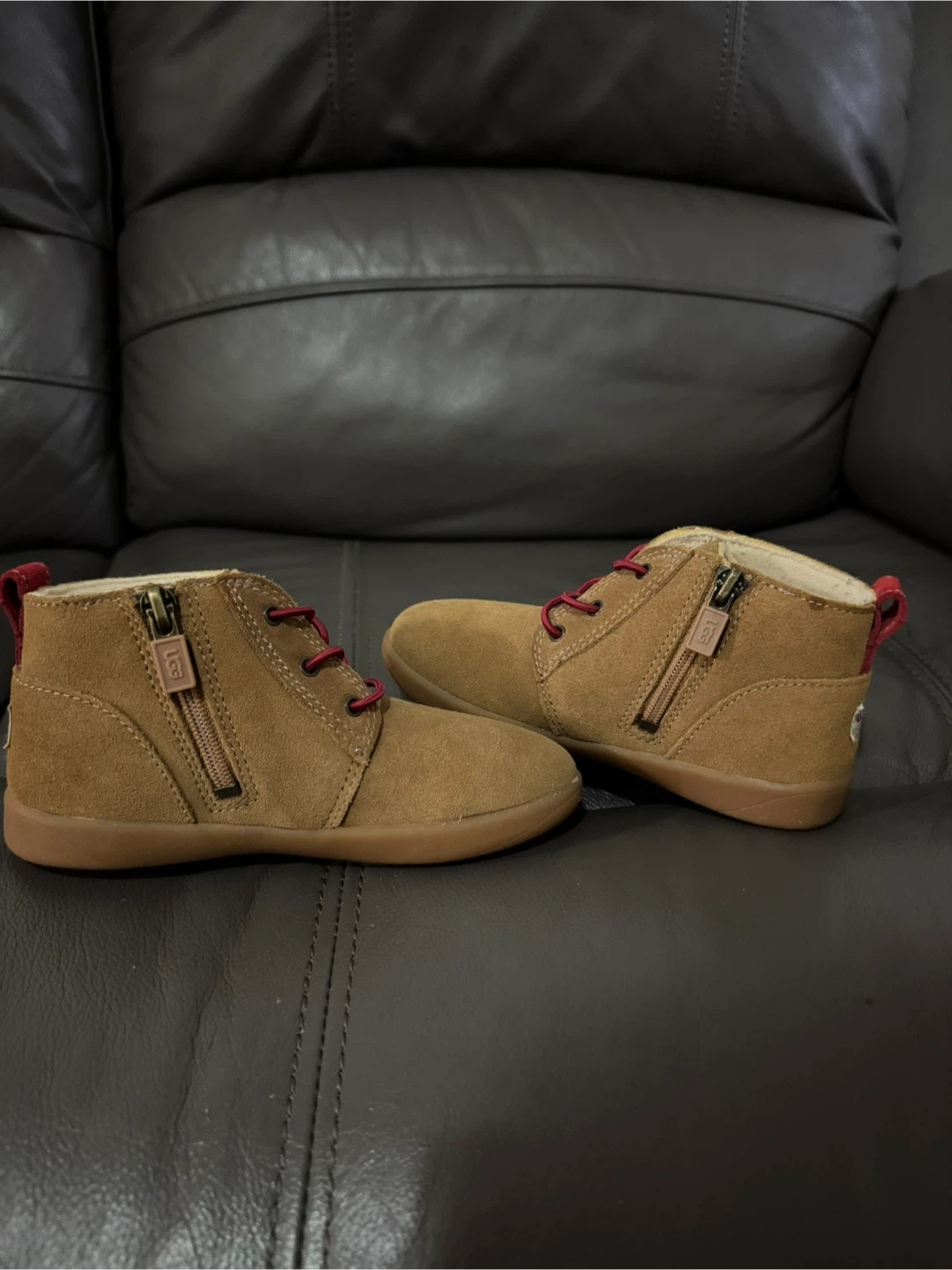 UGG Brown Suede Boots - Toddler Size 11