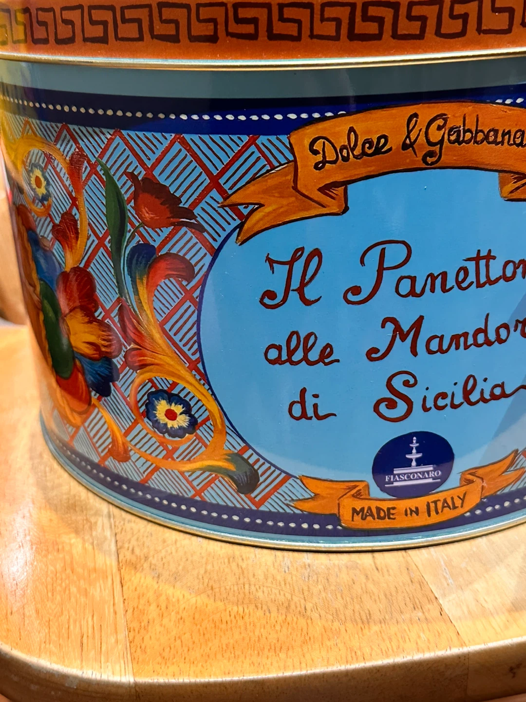 Dolce & Gabbana Panettone alle Mandorle di Sicilia Tin - photo 2