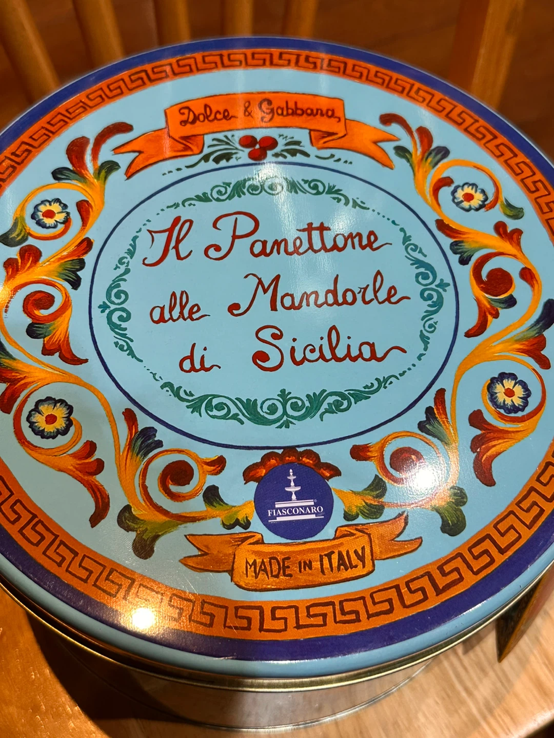 Dolce & Gabbana Panettone alle Mandorle di Sicilia Tin