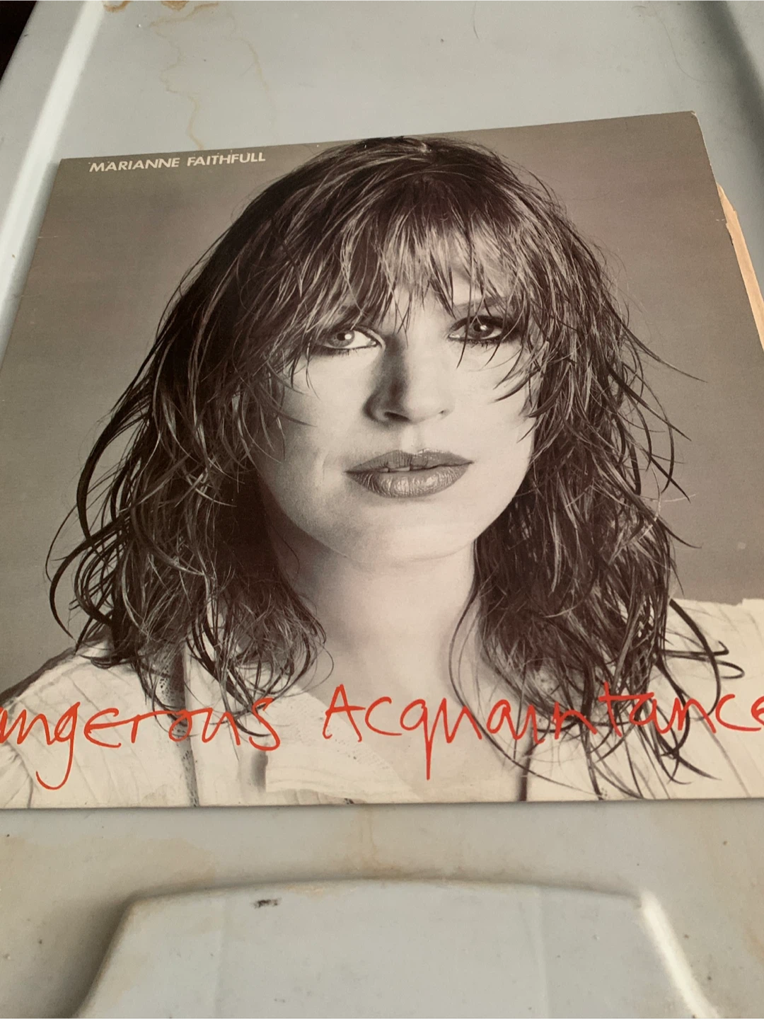 Marianne Faithfull Dangerous Acquaintance Vinyl Record
