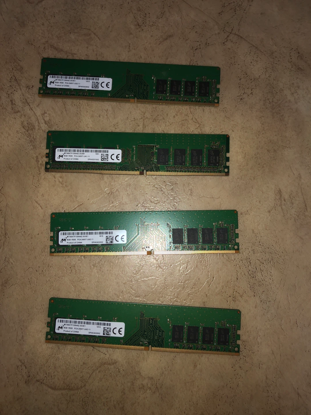 8x2 16 GB ddr4 ram (sold 2)