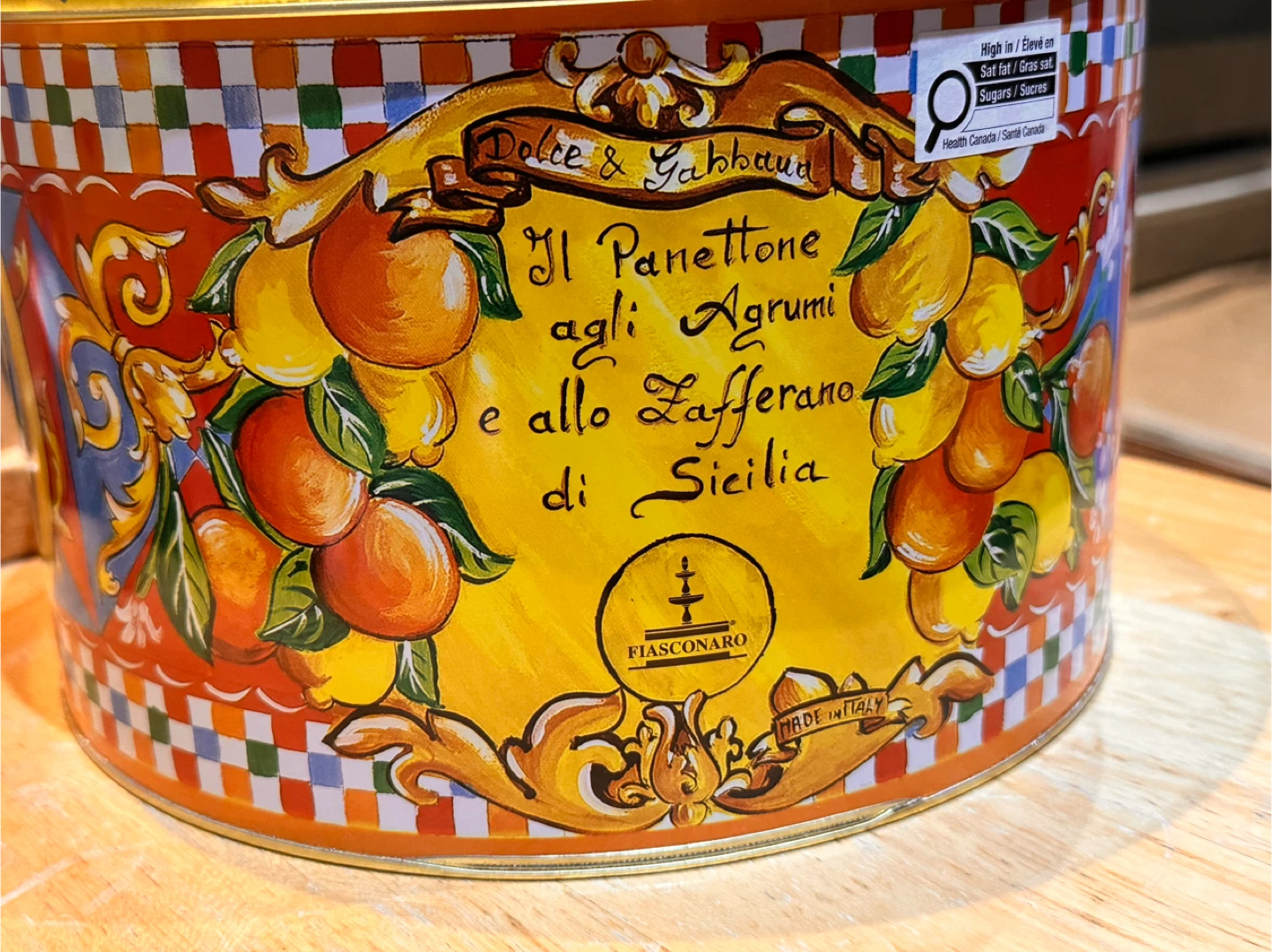 Dolce & Gabbana Panettone tin - photo 2