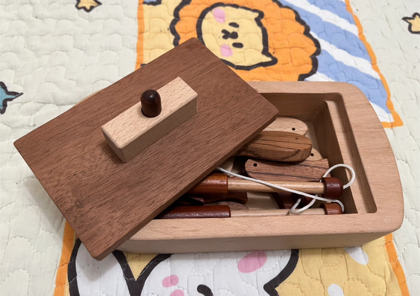 Wooden Fishing Game Toy