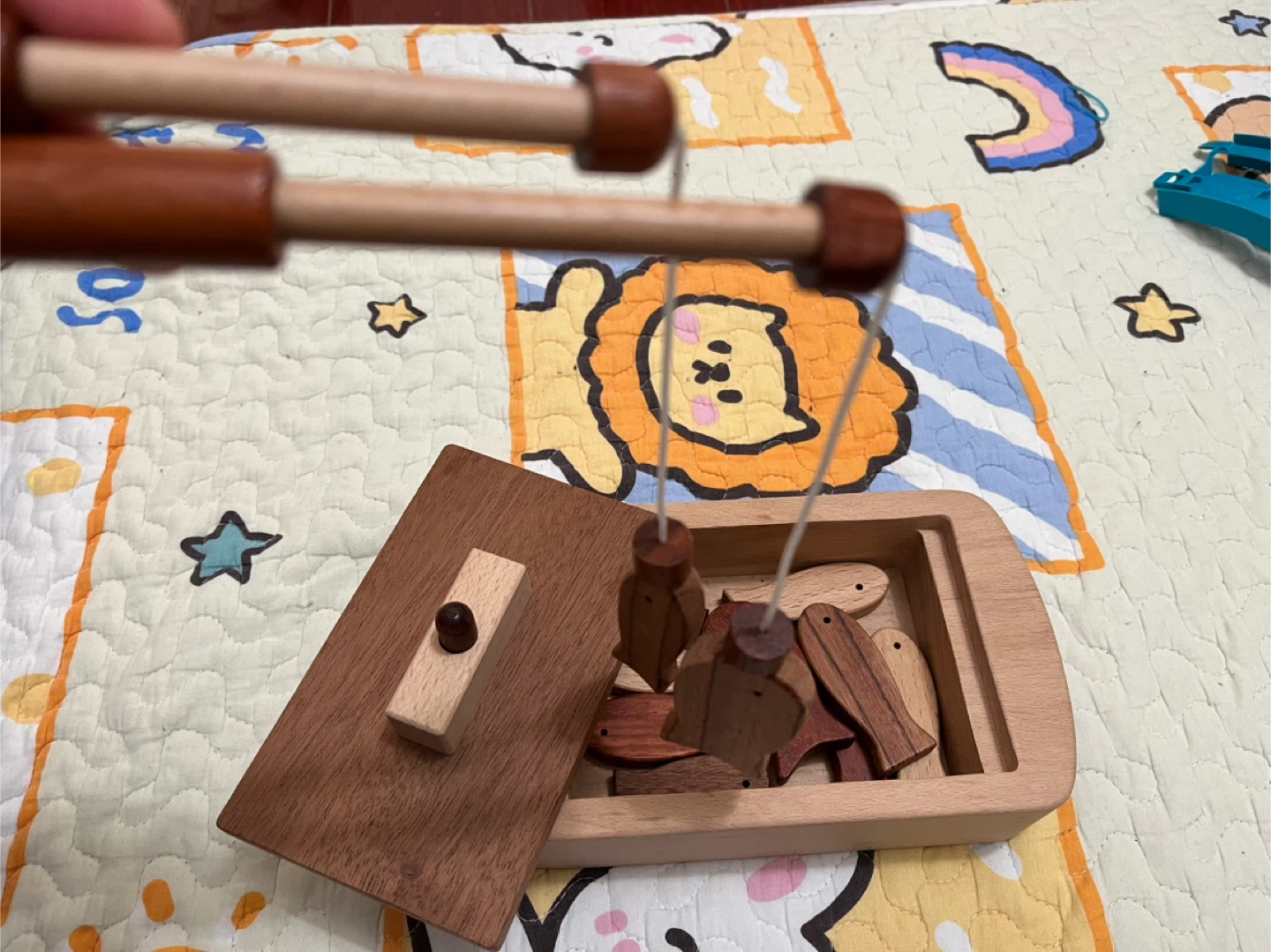Wooden Fishing Game Toy - photo 3