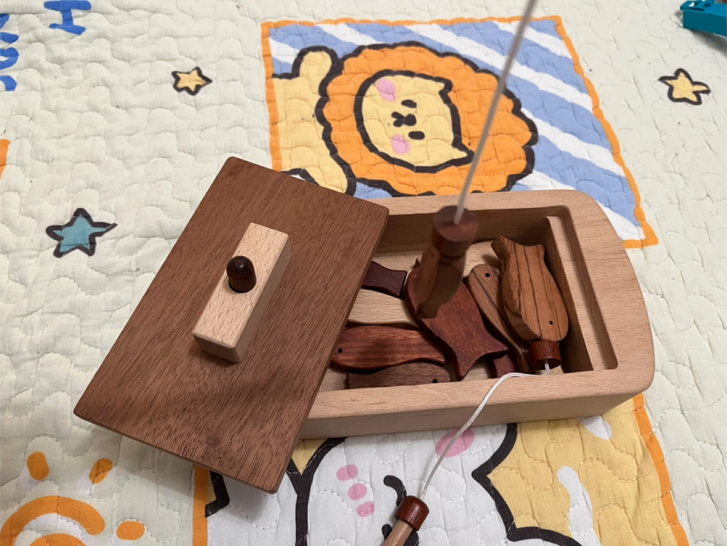 Wooden Fishing Game Toy - photo 5