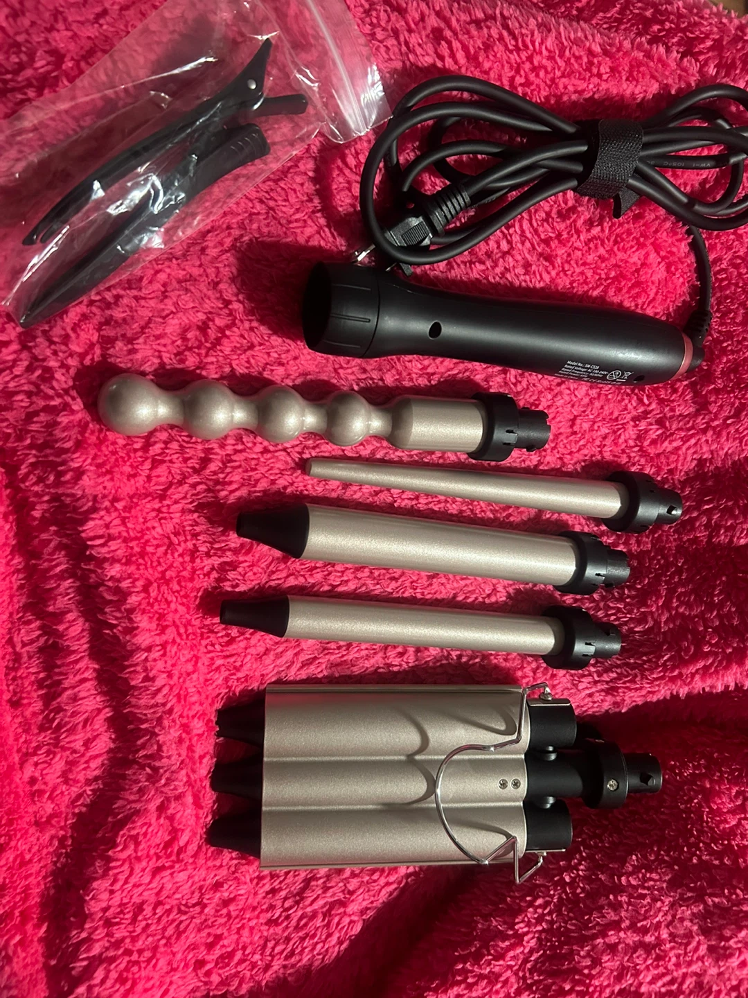Beautiful Professional Interchangeable Curling Wand Set - photo 3