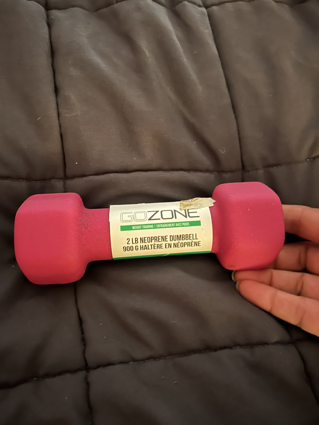 GOZONE 2 LB Neoprene Dumbbell