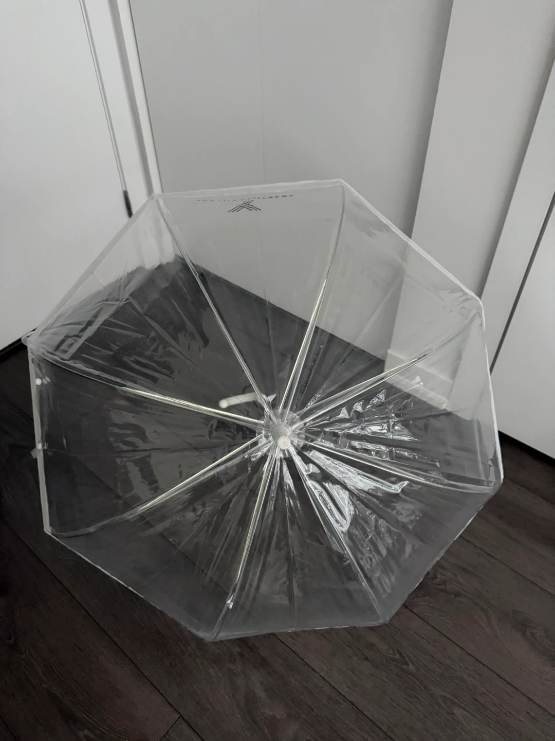 GREAT CONDITION Yorkville Village Clear Large Bubble Umbrella - photo 2