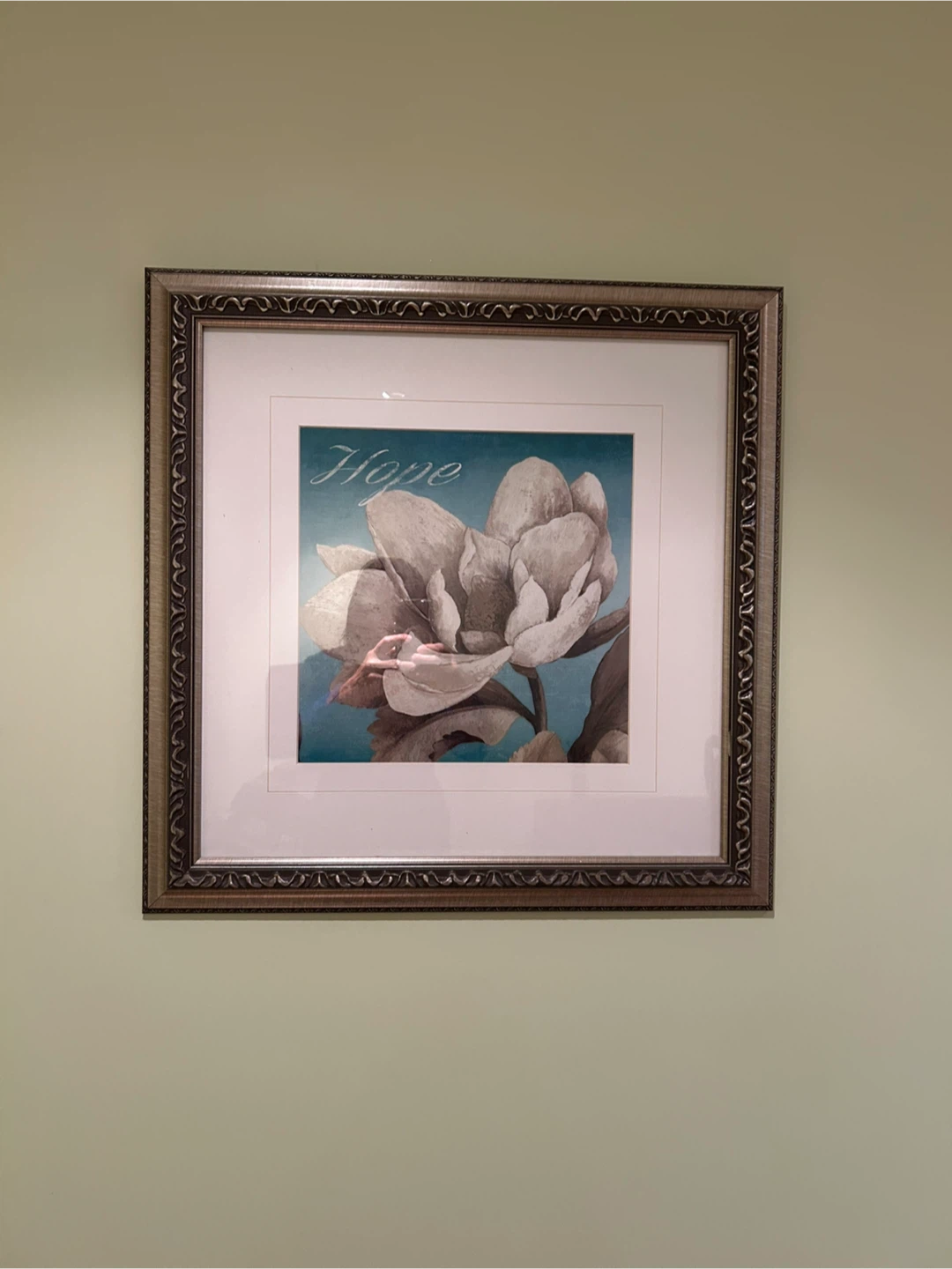 Framed Floral Art Print