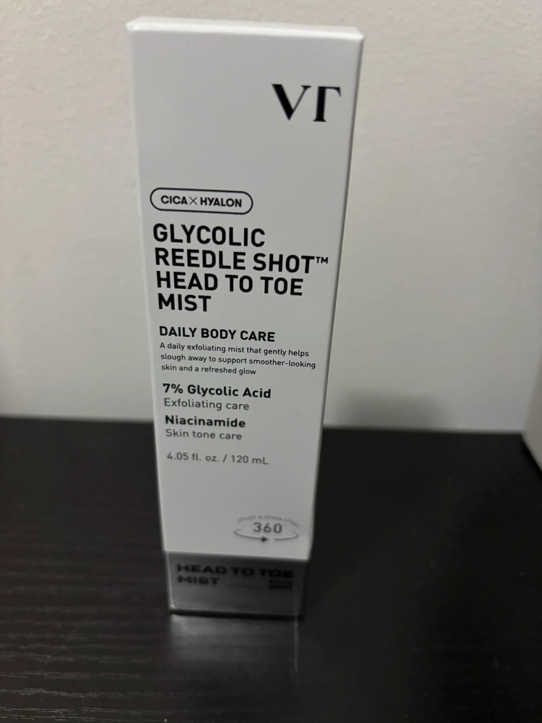 VT Cosmetics Glycolic Reedle Shot Head to Toe Mist