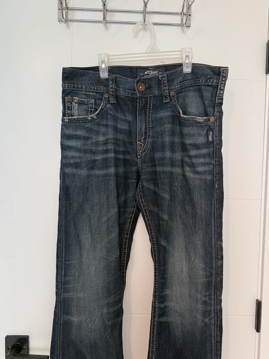 Men’s Silver Jeans - photo 3