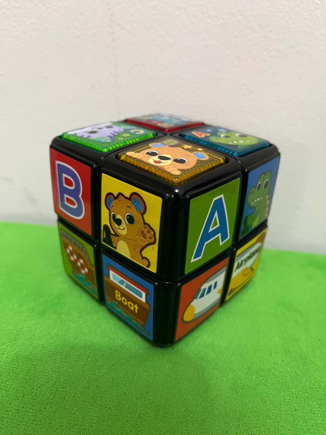 Educational Alphabet and Animal Learning Cube Toy - photo 3