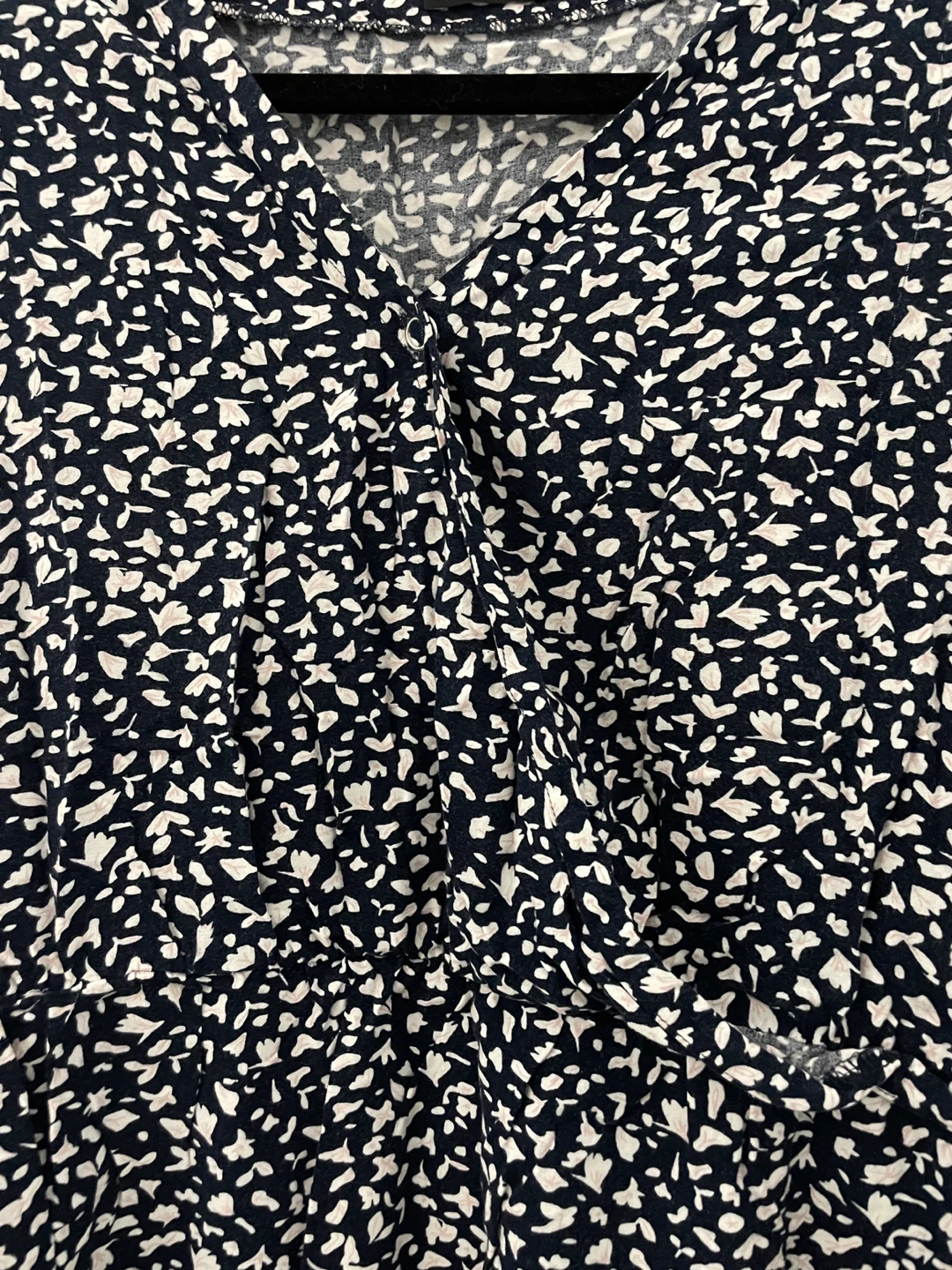 INEXTENSO Navy Floral Dress - Size 38 - photo 2