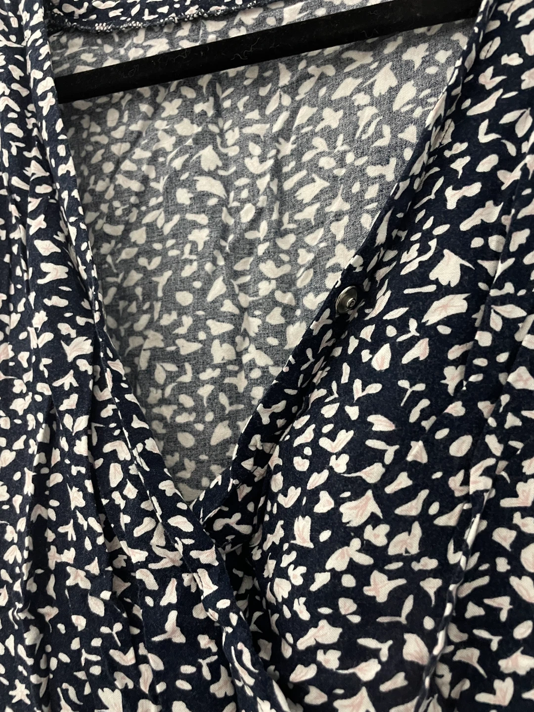 INEXTENSO Navy Floral Dress - Size 38 - photo 3