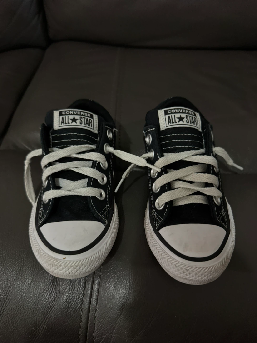 Black converse all star toddler size 11 - photo 2