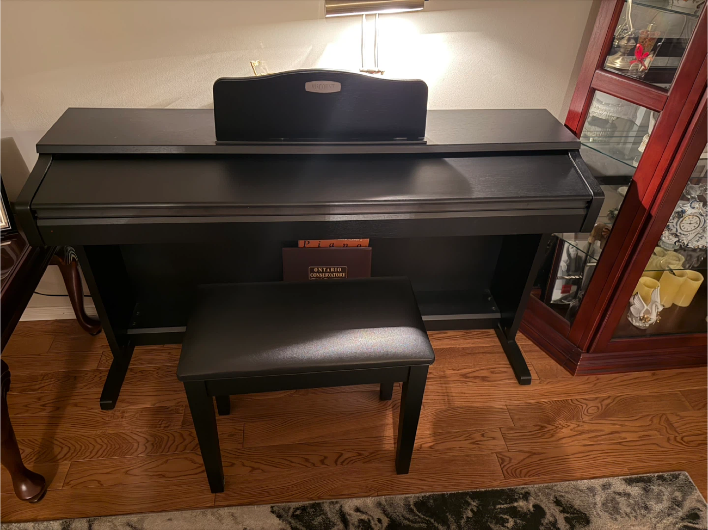 Viscount  Piano with Bench