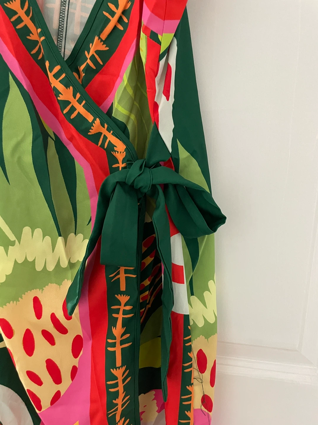 SHEIN Colourful Summer Wrap Dress - Size Large - photo 2