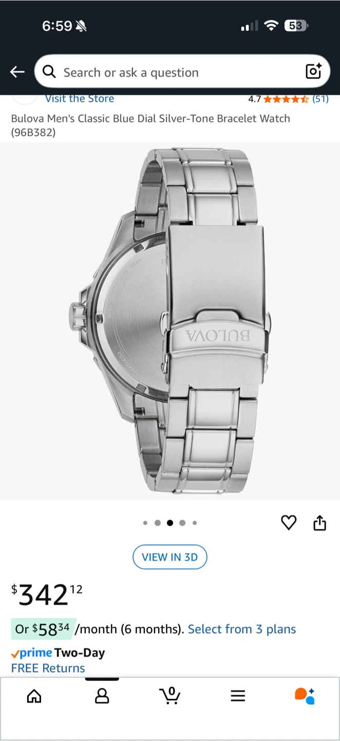 Bulova Men's Classic Silver-Tone Bracelet Watch - photo 3