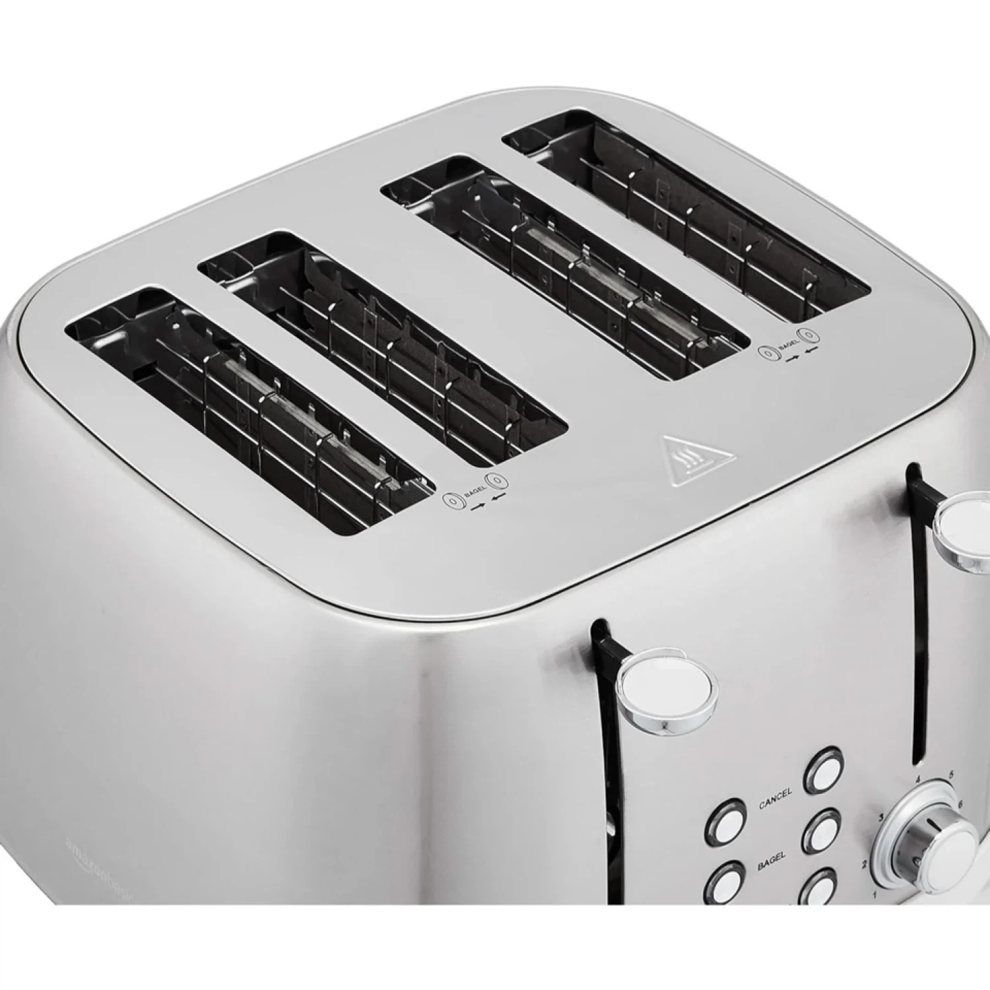 Amazonbasics 4-Slice Stainless Steel Toaster - photo 2