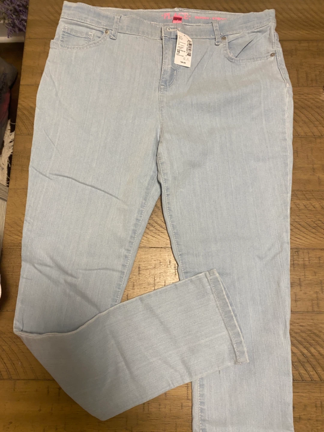 The Children's Place Girls Skinny Jeans Sky Wash Size 16 - photo 3