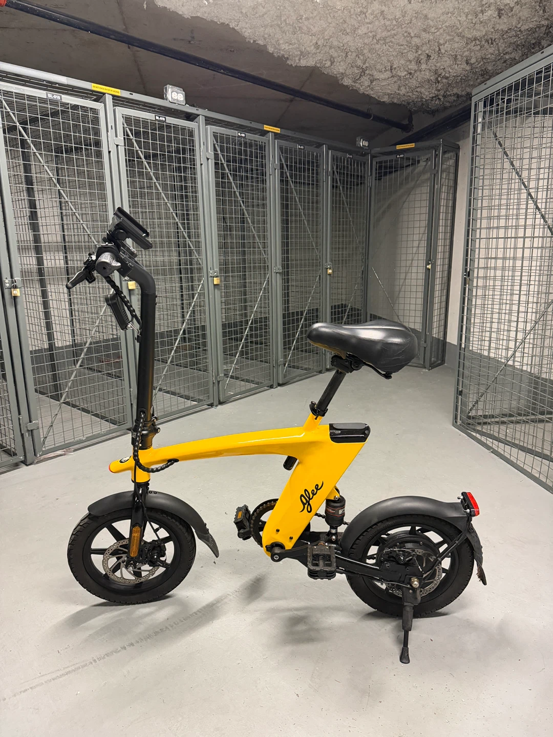 Glee Electric Bike Yellow
