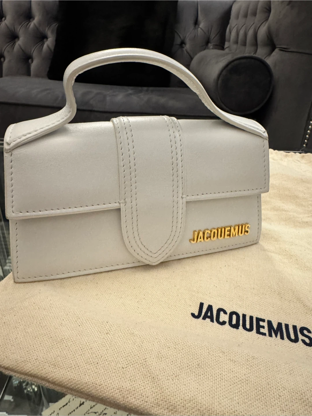 Jacquemus Small The Bambino leather tote bag - photo 2