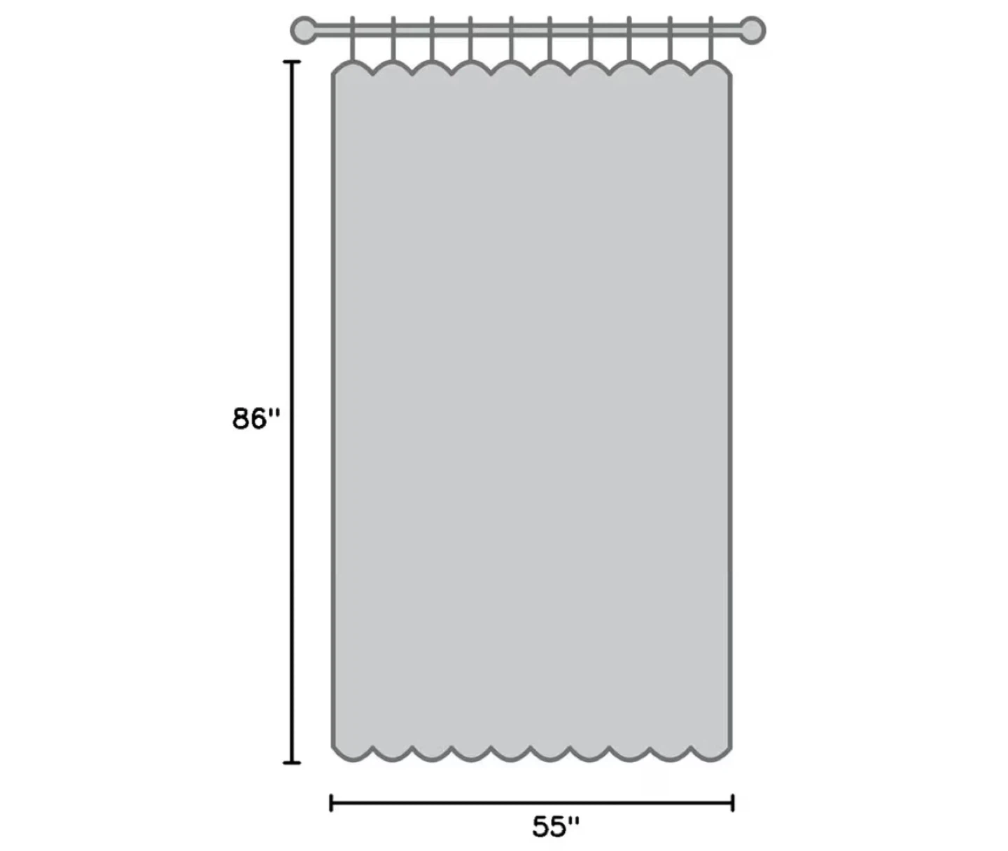 NICETOWN Blackout Curtains - 86" Long, Set of 2 - photo 2