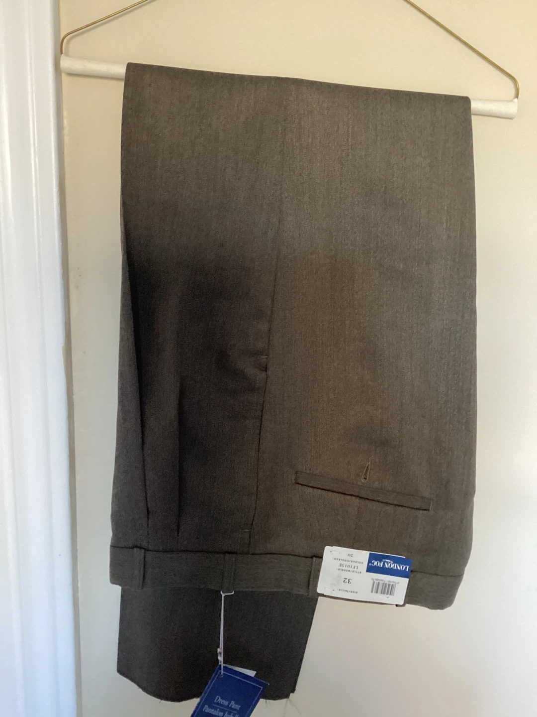 Lennox Fog Dress Pants - Size 32W 30L - photo 2