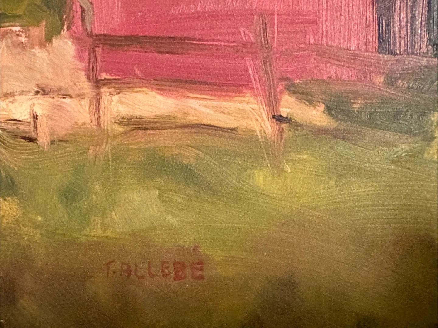 Oil Painting Autumn Landscape - photo 3
