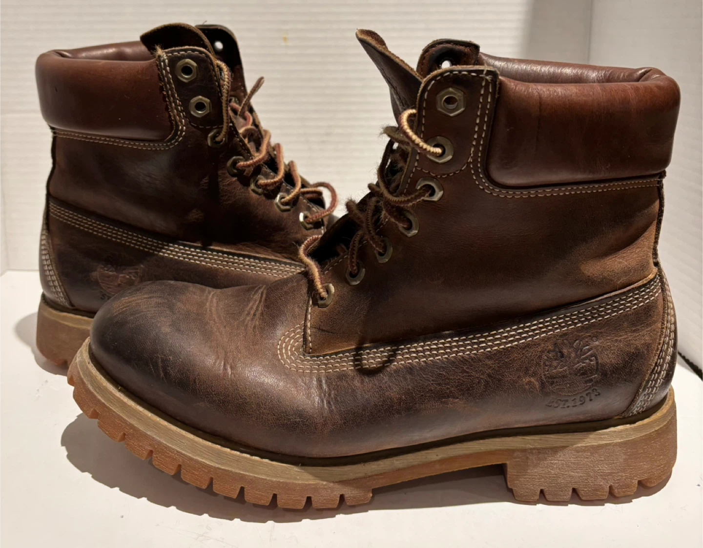 Timberland Vintage 1988 Boots - Brown Leather - Size 9 M