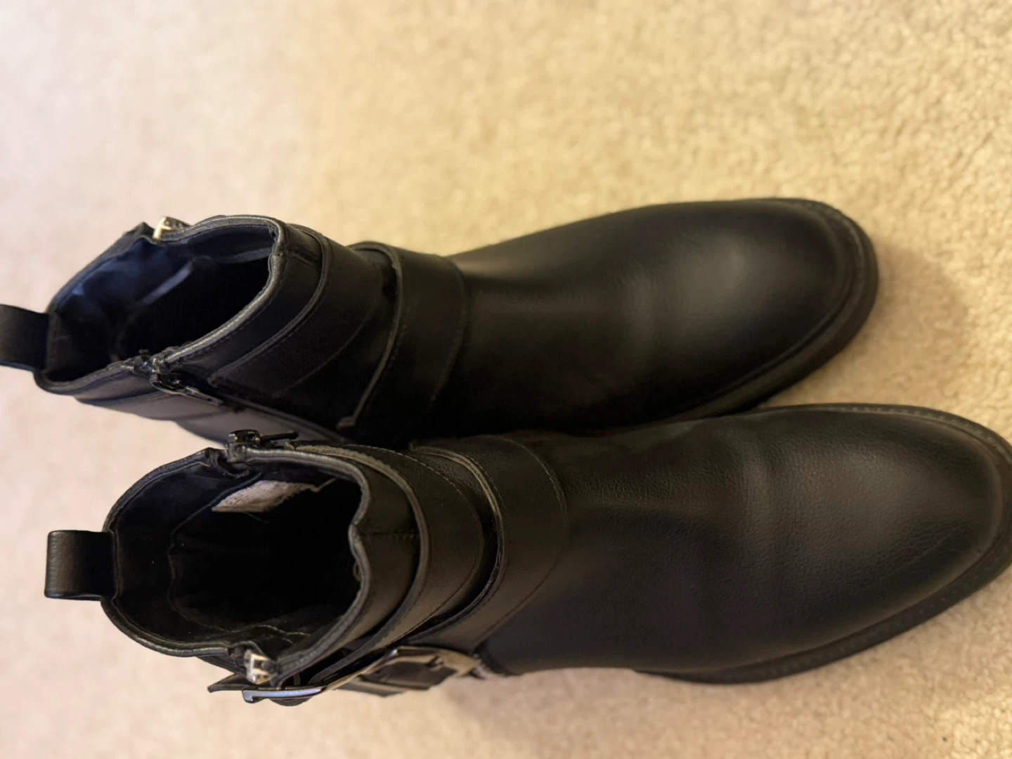 Black Ankle Boots Size 38 - photo 2
