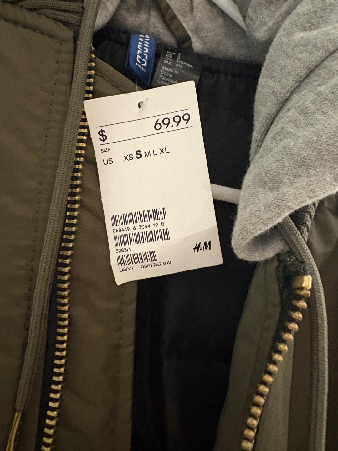 H&M Bomber Jacket with Hood - photo 2