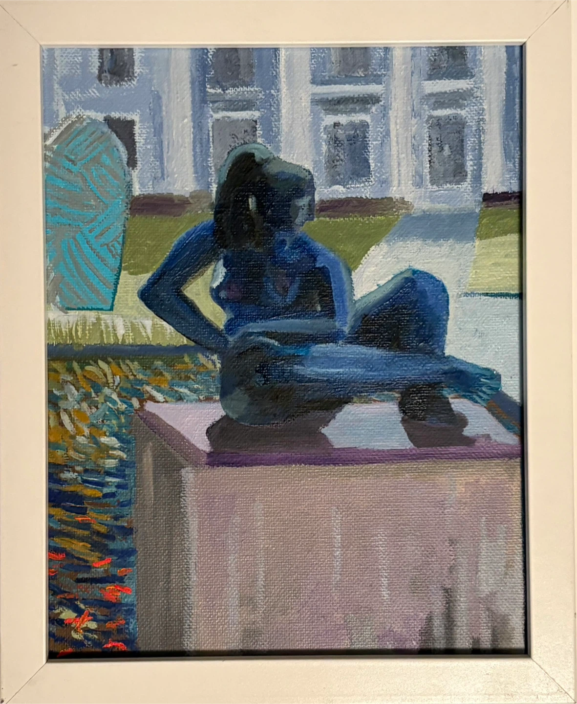 Painting - Outdoor Sculpture