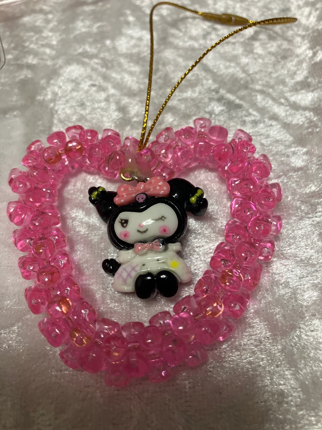 Sanrio Character Beaded Heart Charms - photo 5