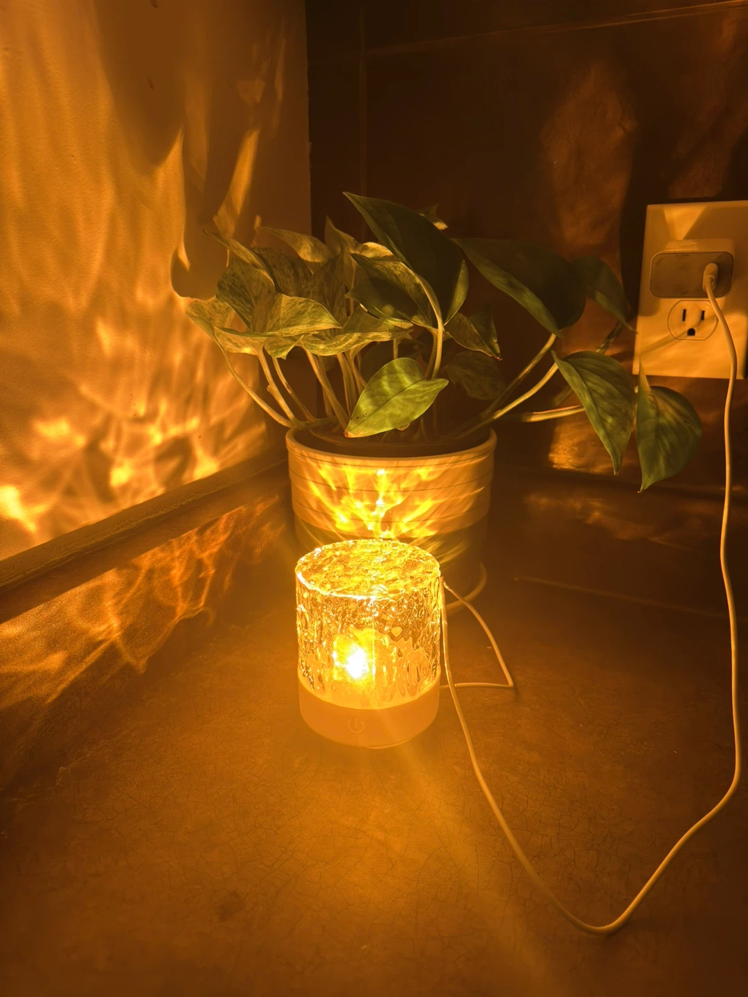 Crystal Effect Projection Lamp