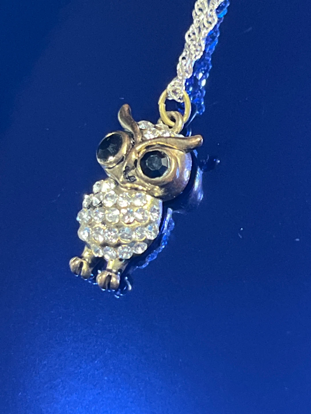 Sparkly Owl Pendant with AVON Necklace - photo 4