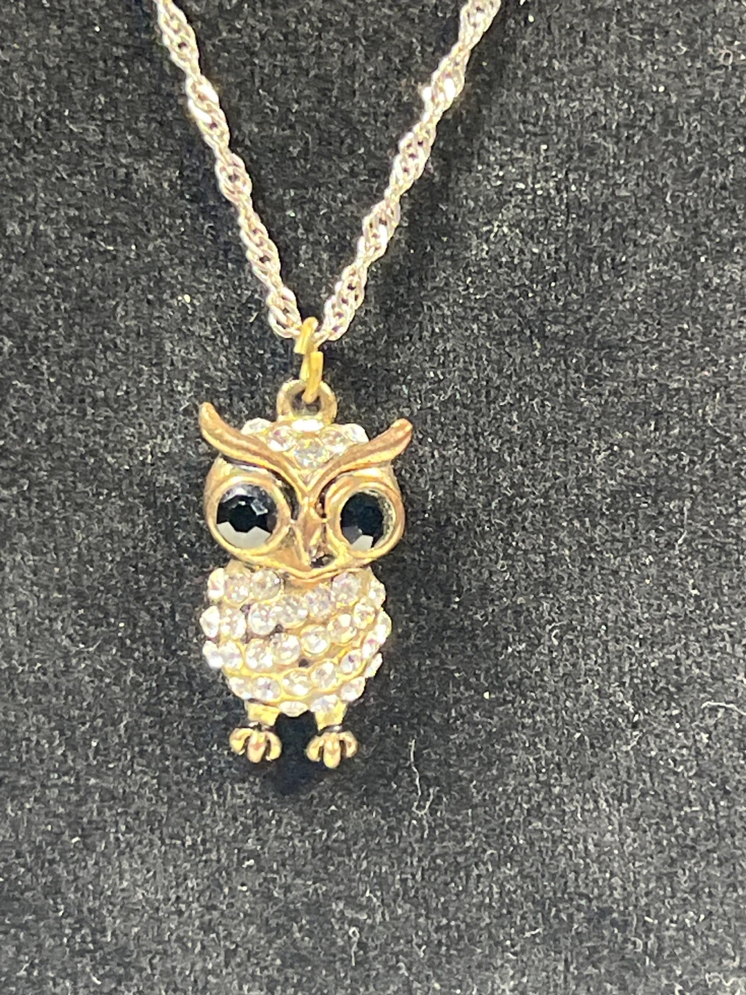 Sparkly Owl Pendant with AVON Necklace - photo 2