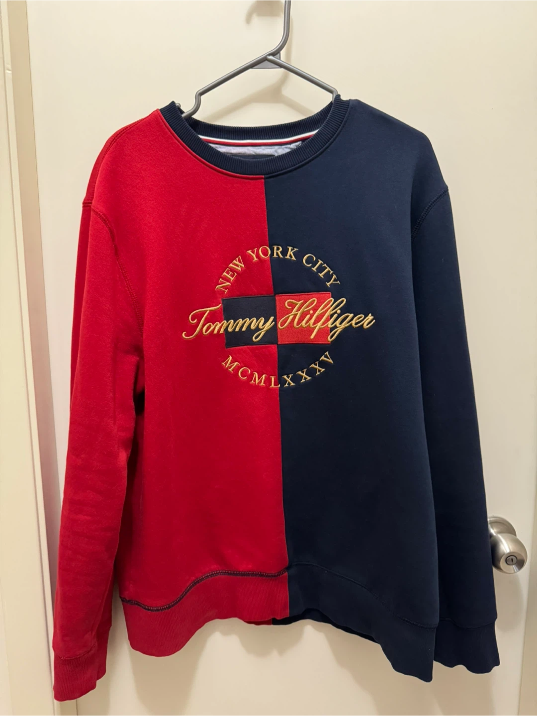 Tommy Hilfiger Colour Block Crewneck Sweatshirt L/G