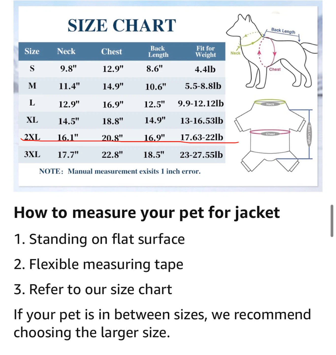 Dog Winter Coat - XX-Large - Grey - photo 5