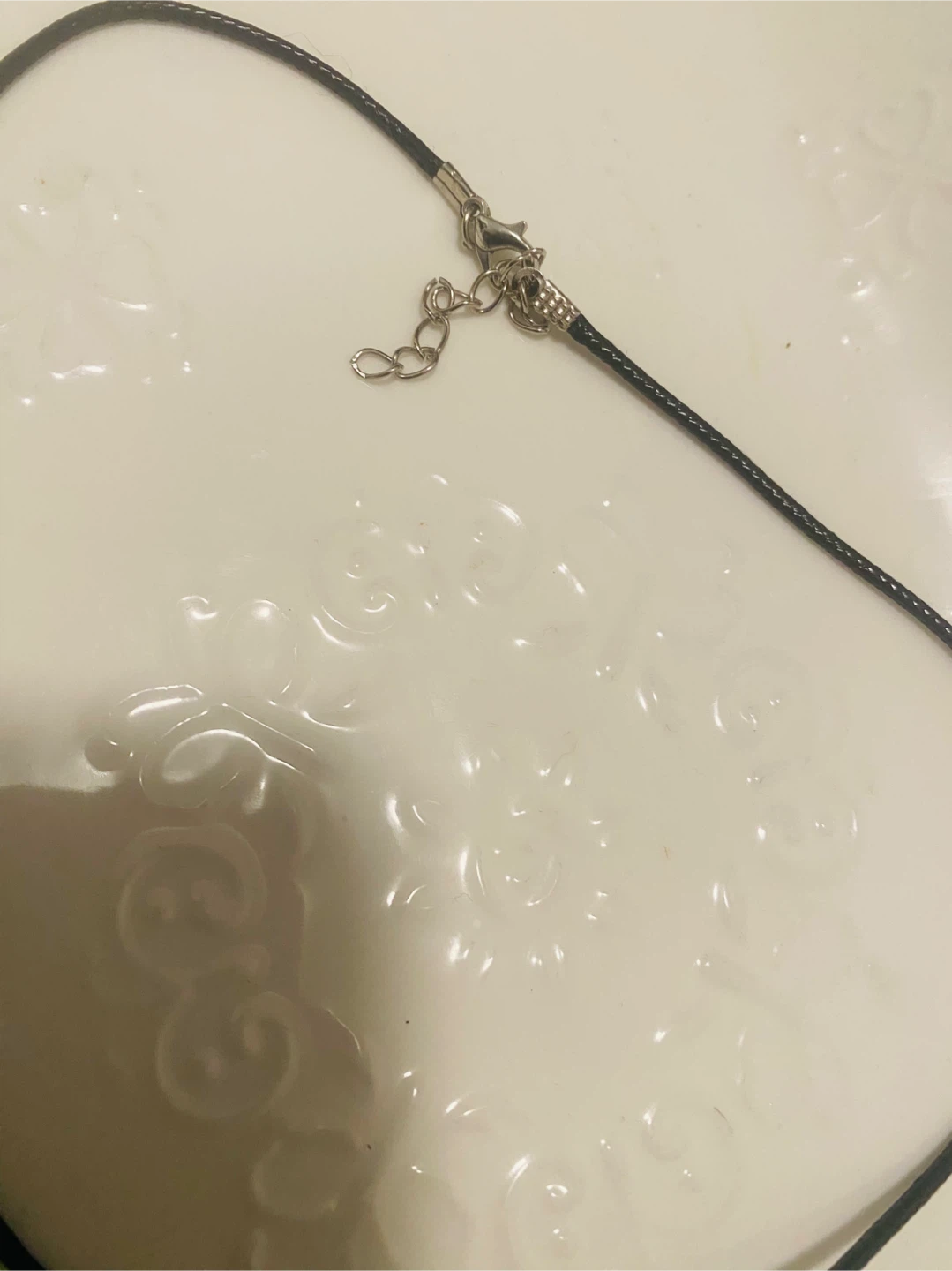 News / unused Tiger's Eye Crystal Pendant Necklace - photo 2