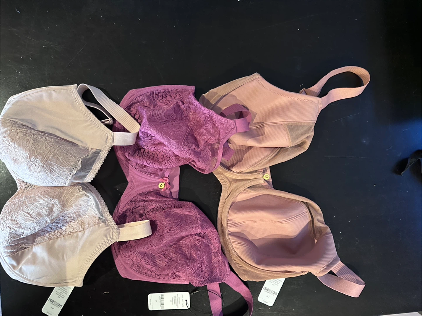 Understance Bras - 34J - Assorted Colours